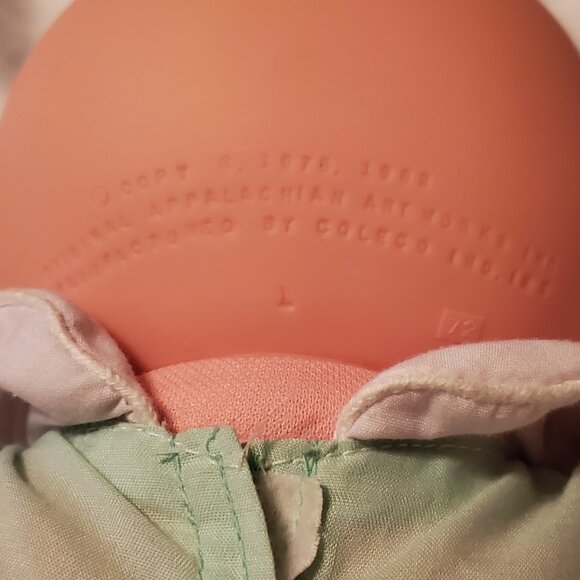 Vintage 1985 Cabbage Patch Kids Preemie Paulette Evita W/Birth Certificate!! - Picture 5 of 6